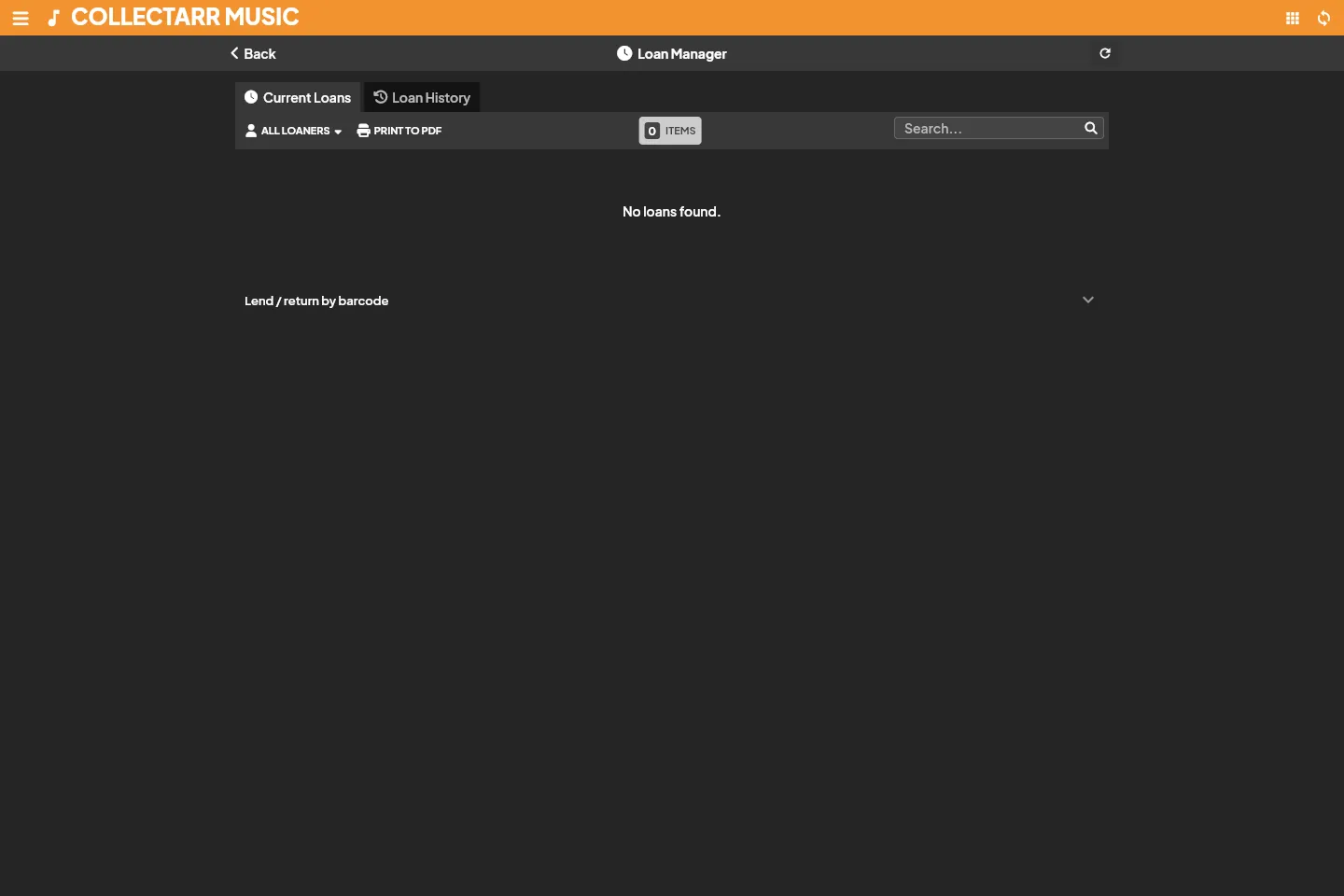 Collectarr Loan Manager